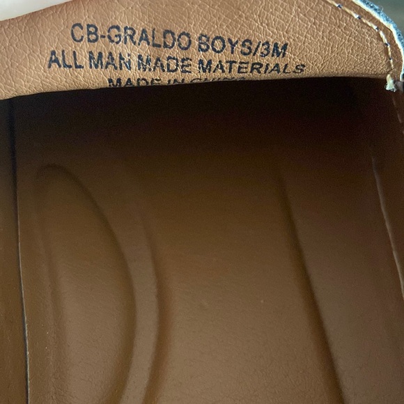 Vince Camuto boys loafers boat shoes Like new! Navy blue and white 3M - Picture 3 of 15